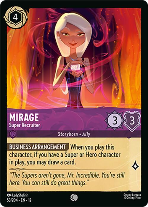 Mirage - Super Recruiter 53/204 Common Wilds Unknown NM