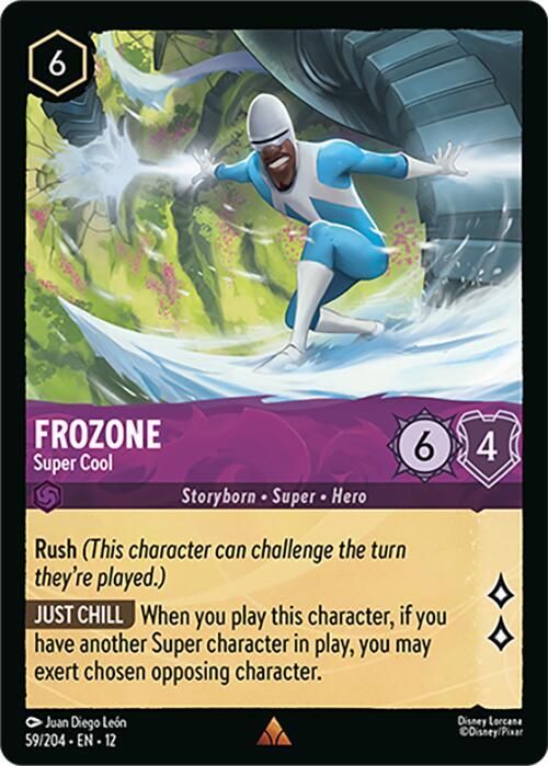 Frozone - Super Cool 59/204 Rare Wilds Unknown