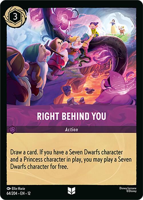 Right Behind You 64/204 Uncommon Wilds Unknown NM