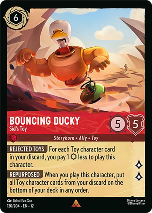 Bouncing Ducky - Sid's Toy 120/204 Rare Wilds Unknown