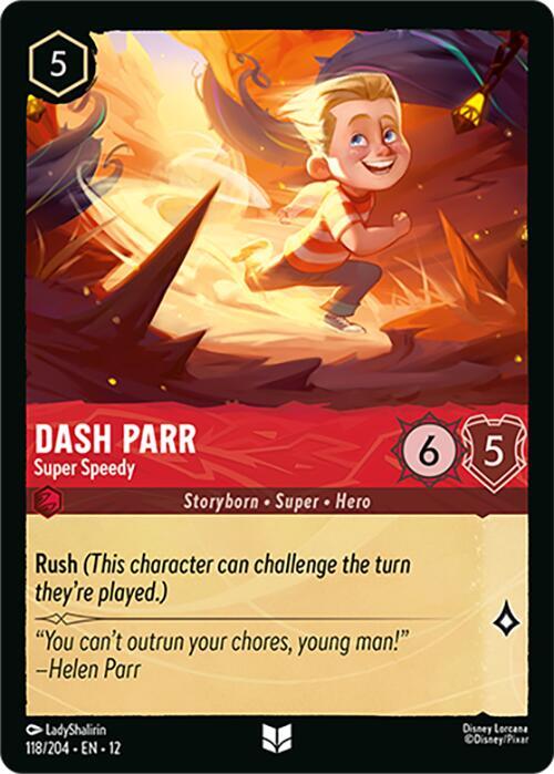 Dash Parr - Super Speedy 118/204 Uncommon Wilds Unknown