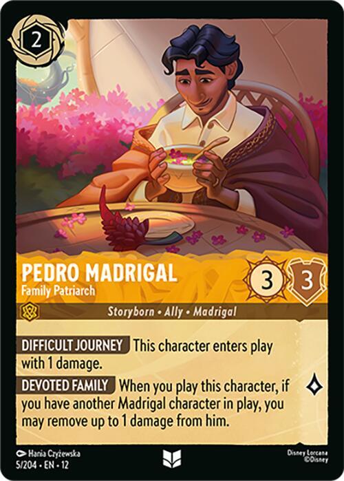 Pedro Madrigal - Family Patriarch 5/204 Uncommon Wilds Unknown NM