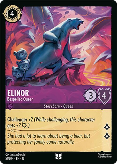 Elinor - Bespelled Queen 51/204 Uncommon Wilds Unknown