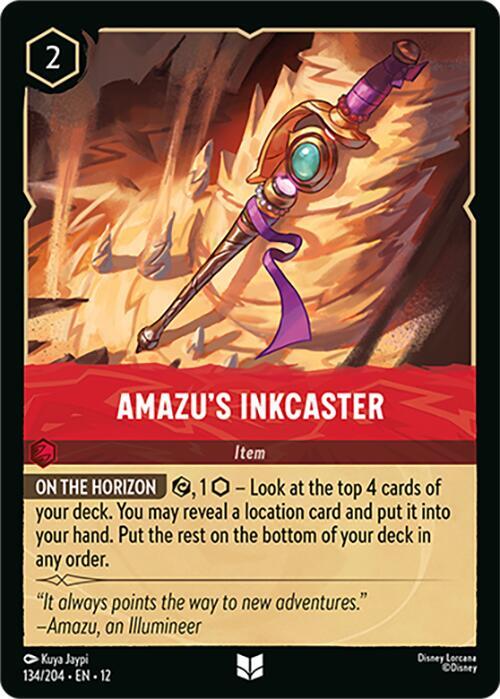 Amazu's Inkcaster 134/204 Uncommon Wilds Unknown