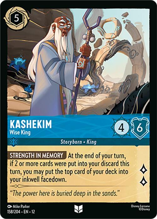 Kashekim - Wise King 158/204 Uncommon Wilds Unknown NM