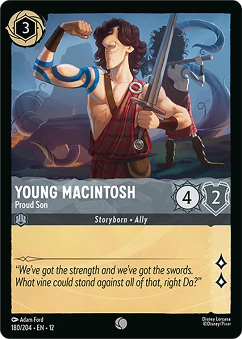 Young Macintosh - Proud Son 180/204 Common Wilds Unknown NM