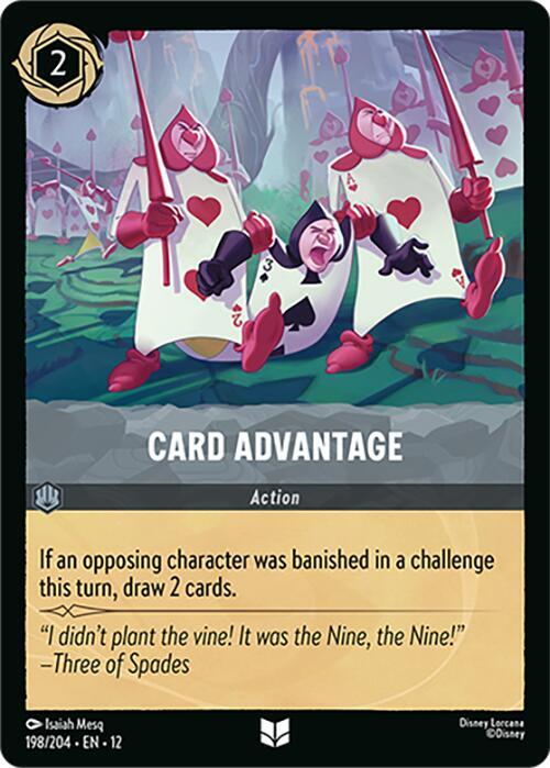 Card Advantage 198/204 Uncommon Wilds Unknown