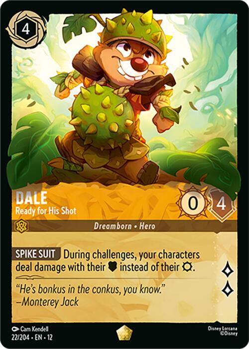 Dale - Ready for His Shot 22/204 Legendary Wilds Unknown