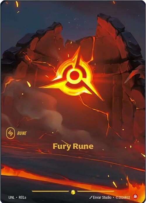 Fury Rune (R01a) UNL R01a Showcase