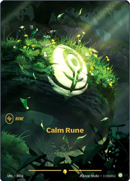 Calm Rune (R02a) UNL R02a Showcase