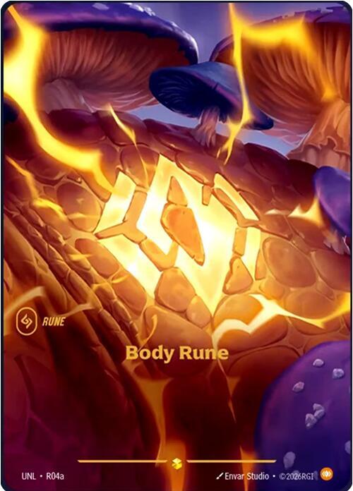 Body Rune (R04a) UNL R04a Showcase