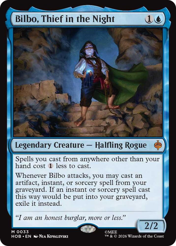 Bilbo, Thief in the Night HOB 33 M