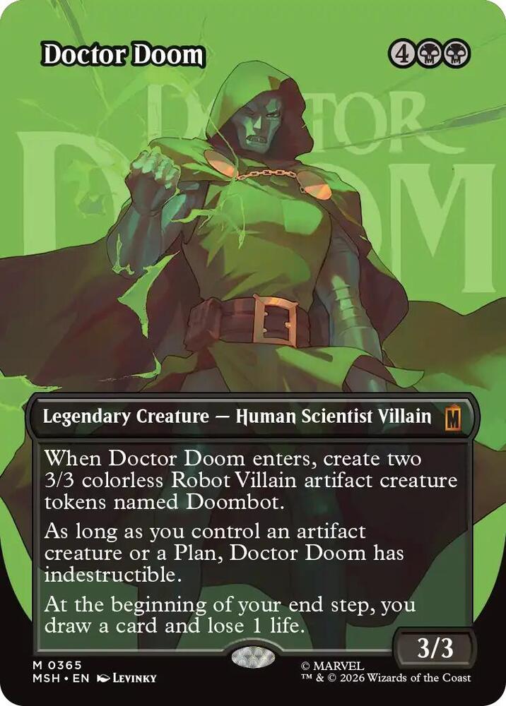 Doctor Doom Borderless 0365 MSH 365 M