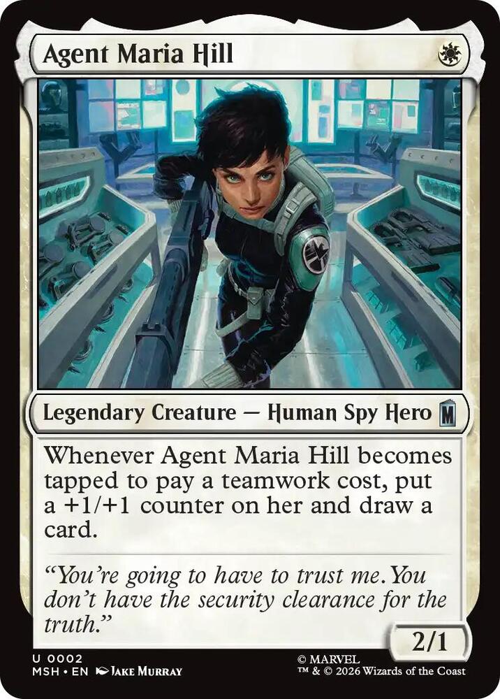 Agent Maria Hill MSH 2 U