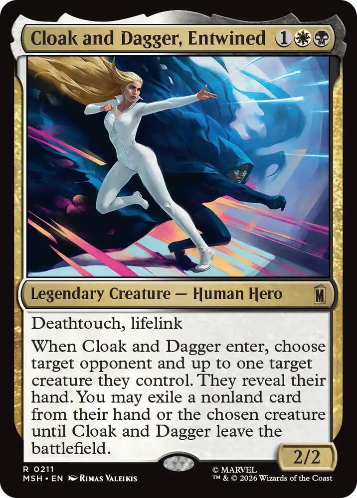 Cloak and Dagger Entwined MSH 211 R
