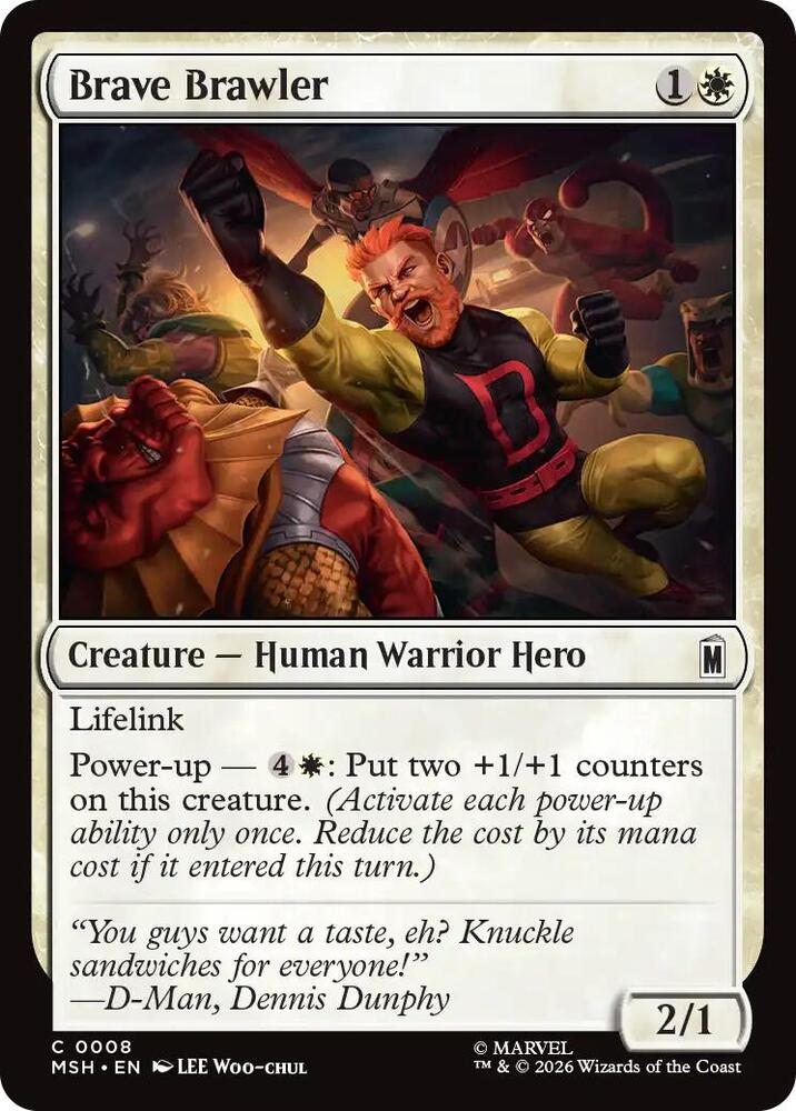 Brave Brawler MSH 8 C