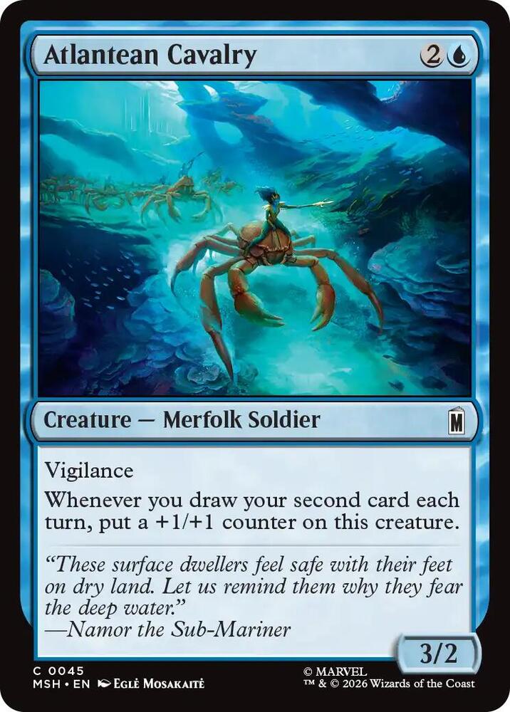 Atlantean Cavalry MSH 45 C