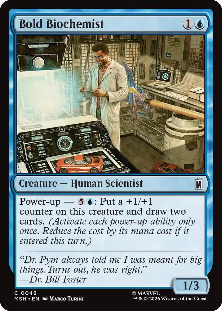 Bold Biochemist MSH 48 C