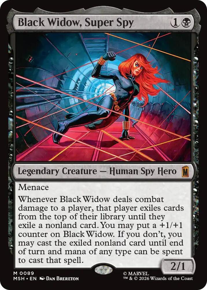 Black Widow Super Spy MSH 89 M