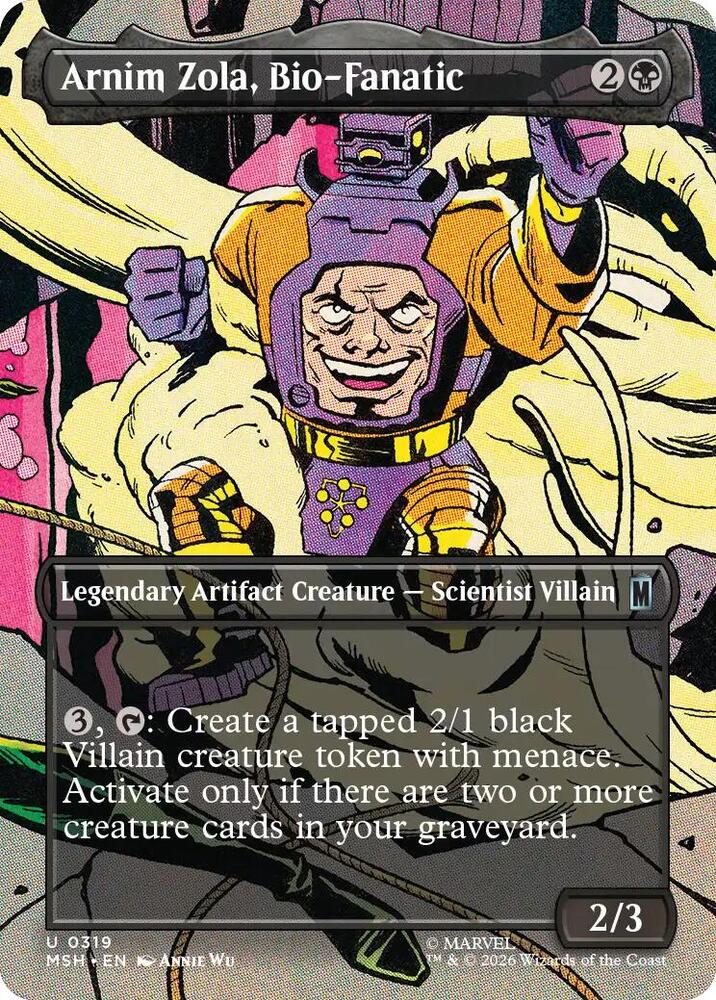 Arnim Zola Bio Fanatic Borderless MSH 319 U