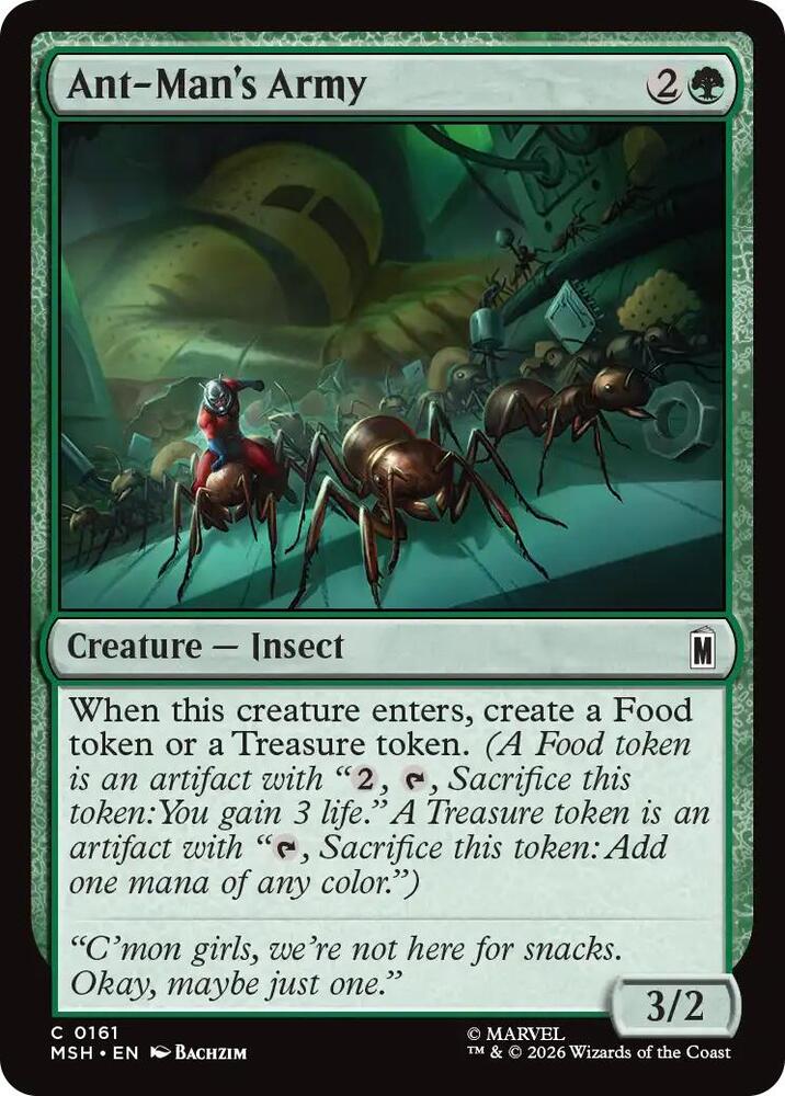 Ant Mans Army MSH 161 C