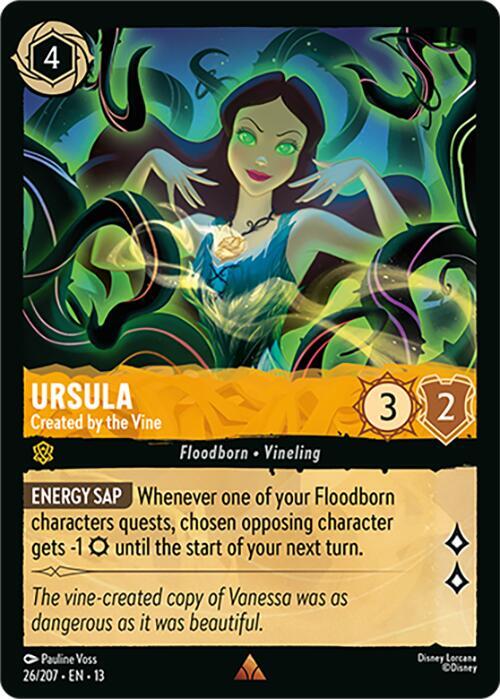 Ursula - Created by the Vine 13 26/207 Rare