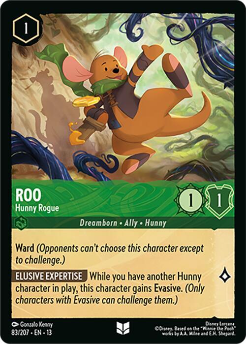 Roo - Hunny Rogue 13 83/207 Uncommon