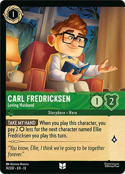 Carl Fredricksen - Loving Husband (Foil) 13 74/207 Uncommon