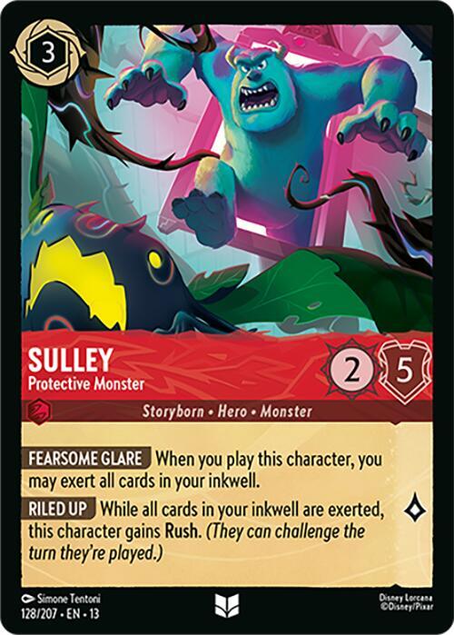Sulley - Protective Monster 13 128/207 Uncommon