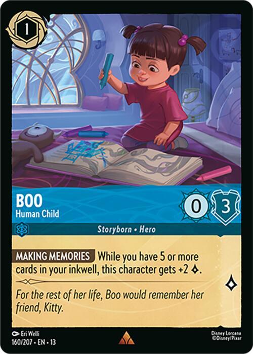 Boo - Human Child 13 160/207 Rare