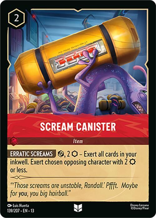 Scream Canister 13 139/207 Uncommon
