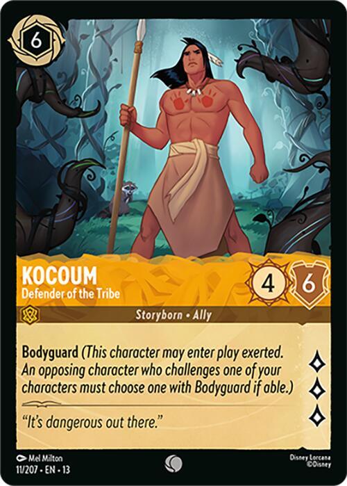 Kocoum - Defender of the Tribe 13 11/207 Common