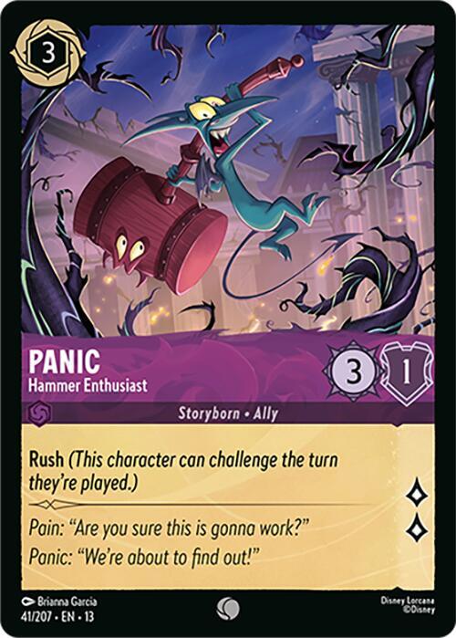 Panic - Hammer Enthusiast 13 41/207 Common
