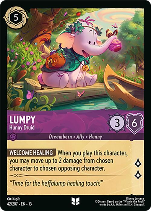 Lumpy - Hunny Druid 13 42/207 Uncommon