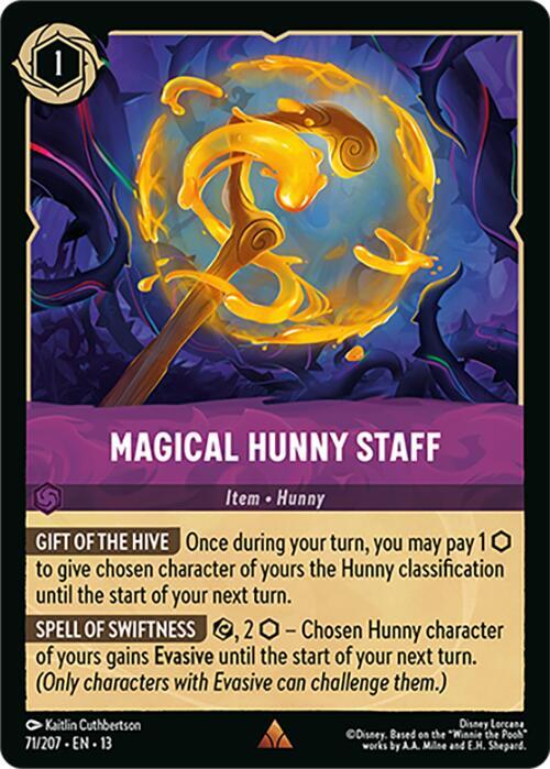 Magical Hunny Staff 13 71/207 Rare