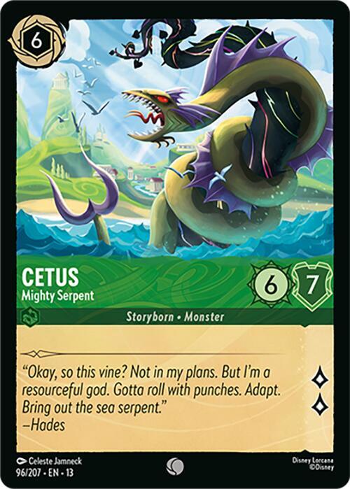 Cetus - Mighty Serpent 13 96/207 Common