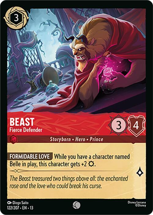 Beast - Fierce Defender 13 122/207 Common