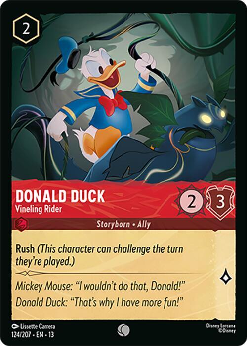 Donald Duck - Vineling Rider 13 124/207 Common