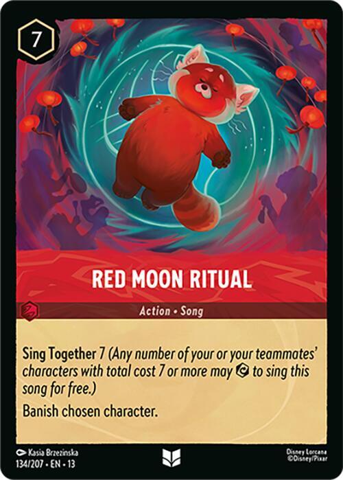 Red Moon Ritual 13 134/207 Uncommon