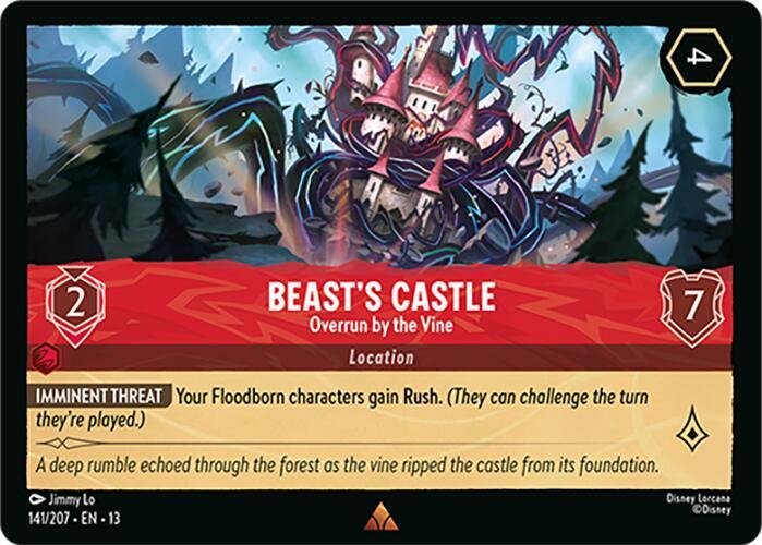 Beast's Castle - Overrun by the Vine 13 141/207 Rare