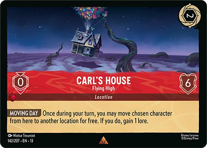 Carl's House - Flying High 13 142/207 Rare