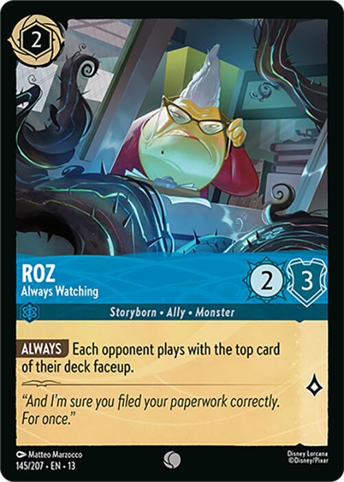 Roz - Always Watching 13 145/207 Common
