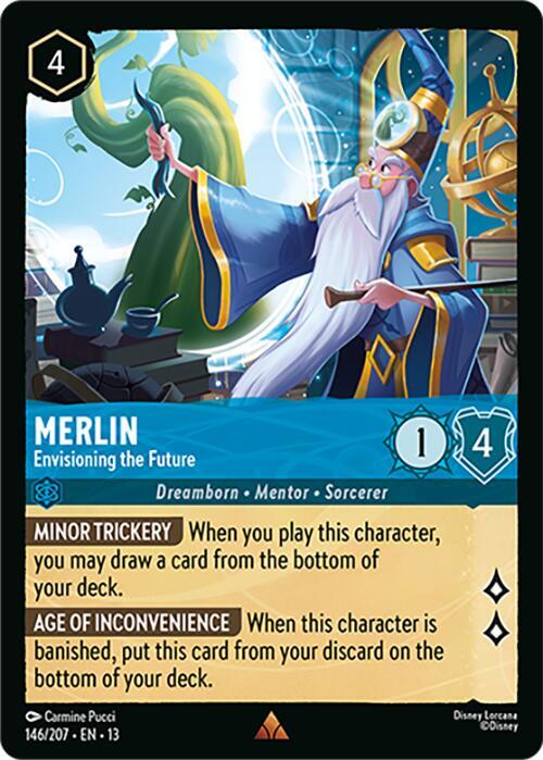 Merlin - Envisioning the Future 13 146/207 Rare