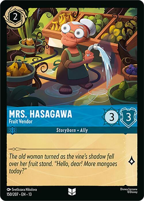 Mrs. Hasagawa - Fruit Vendor 13 150/207 Uncommon
