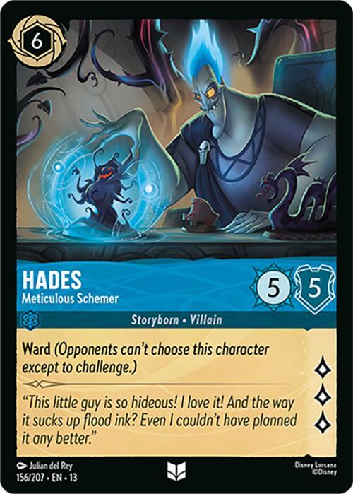 Hades - Meticulous Schemer 13 156/207 Uncommon