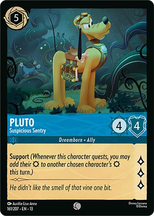 Pluto - Suspicious Sentry 13 161/207 Common
