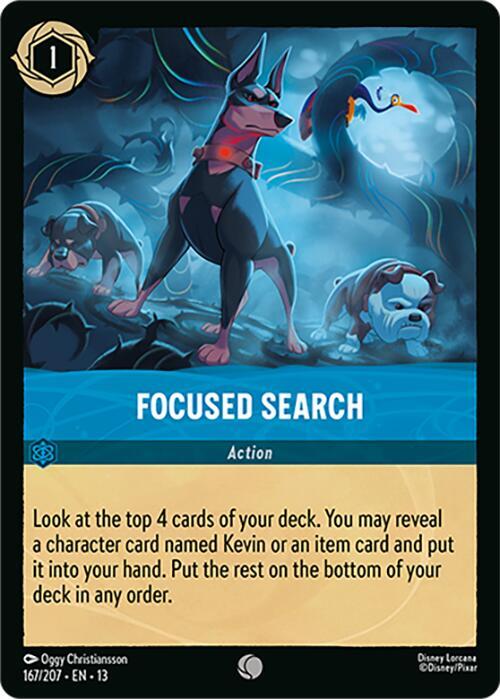Focused Search 13 167/207 Common