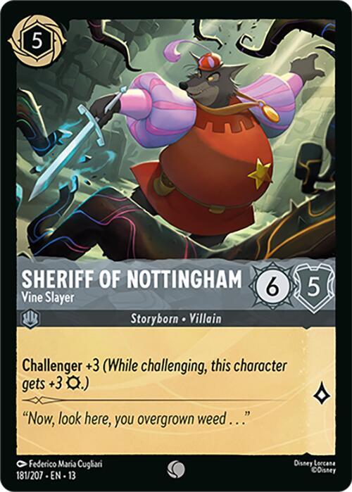 Sheriff of Nottingham - Vine Slayer 13 181/207 Common