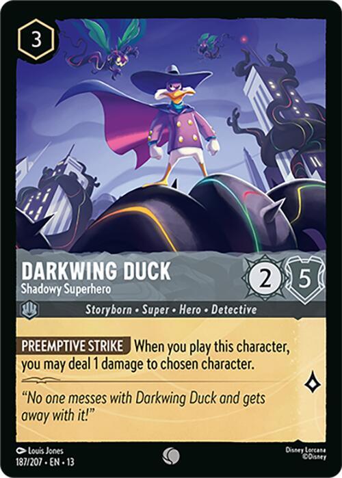 Darkwing Duck - Shadowy Superhero 13 187/207 Common