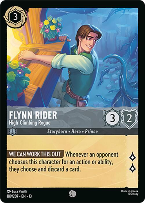 Flynn Rider - High-Climbing Rogue 13 189/207 Common